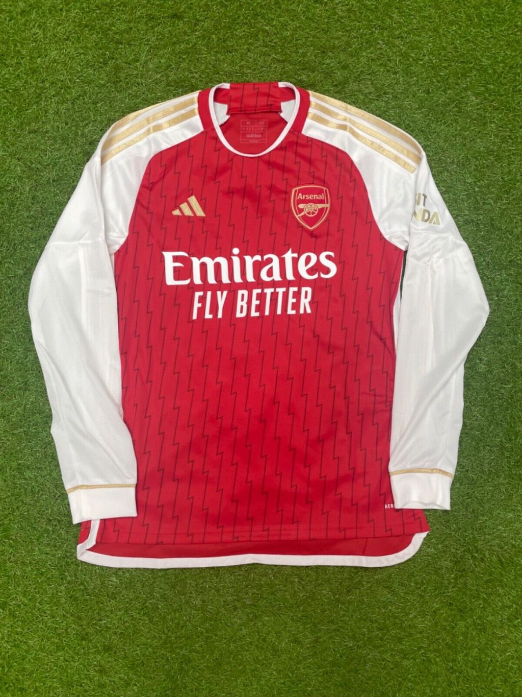 23/24 Long Sleeve Arsenal Home Jersey for&nbsp;$80