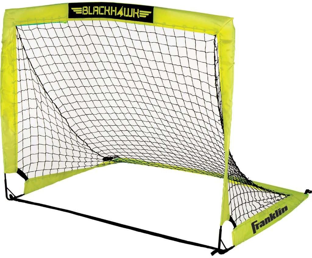 Franklin Sports Blackhawk Backyard Soccer Goal (4′ x 3′) at Amazon for $14