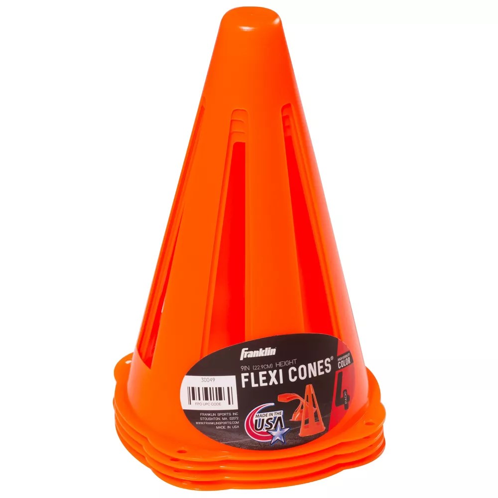 4-Count Franklin Sports Plastic Flexi Soccer Cones for&nbsp;$3.77